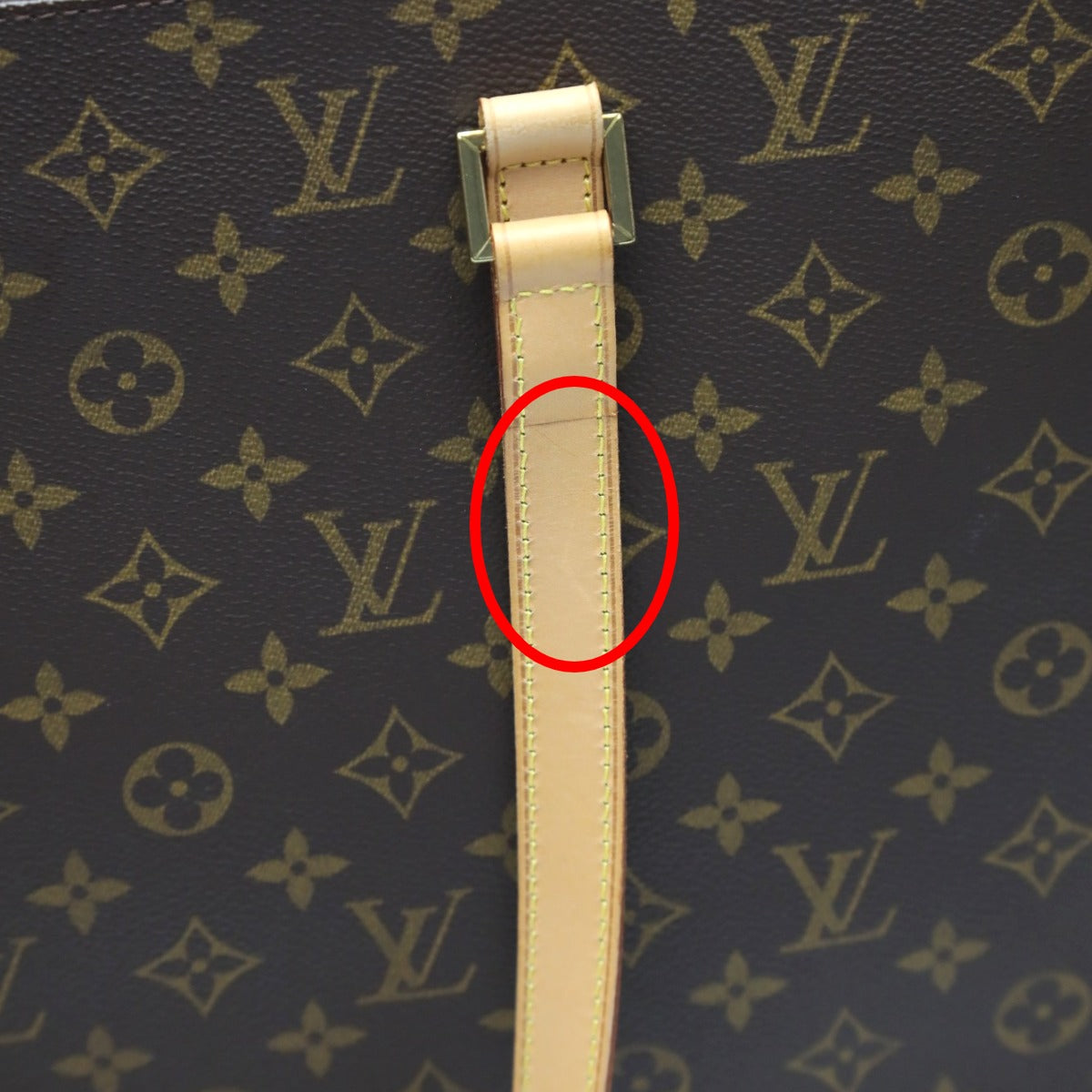 ルイヴィトン LOUIS VUITTON トートバッグ
 トートバッグ   モノグラム ルコ　 モノグラムキャンバス M51155 ブラウン LV
 【SS】
 【中古】