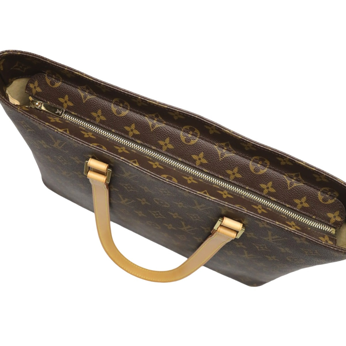 ルイヴィトン LOUIS VUITTON トートバッグ
 トートバッグ   モノグラム ルコ　 モノグラムキャンバス M51155 ブラウン LV
 【SS】
 【中古】