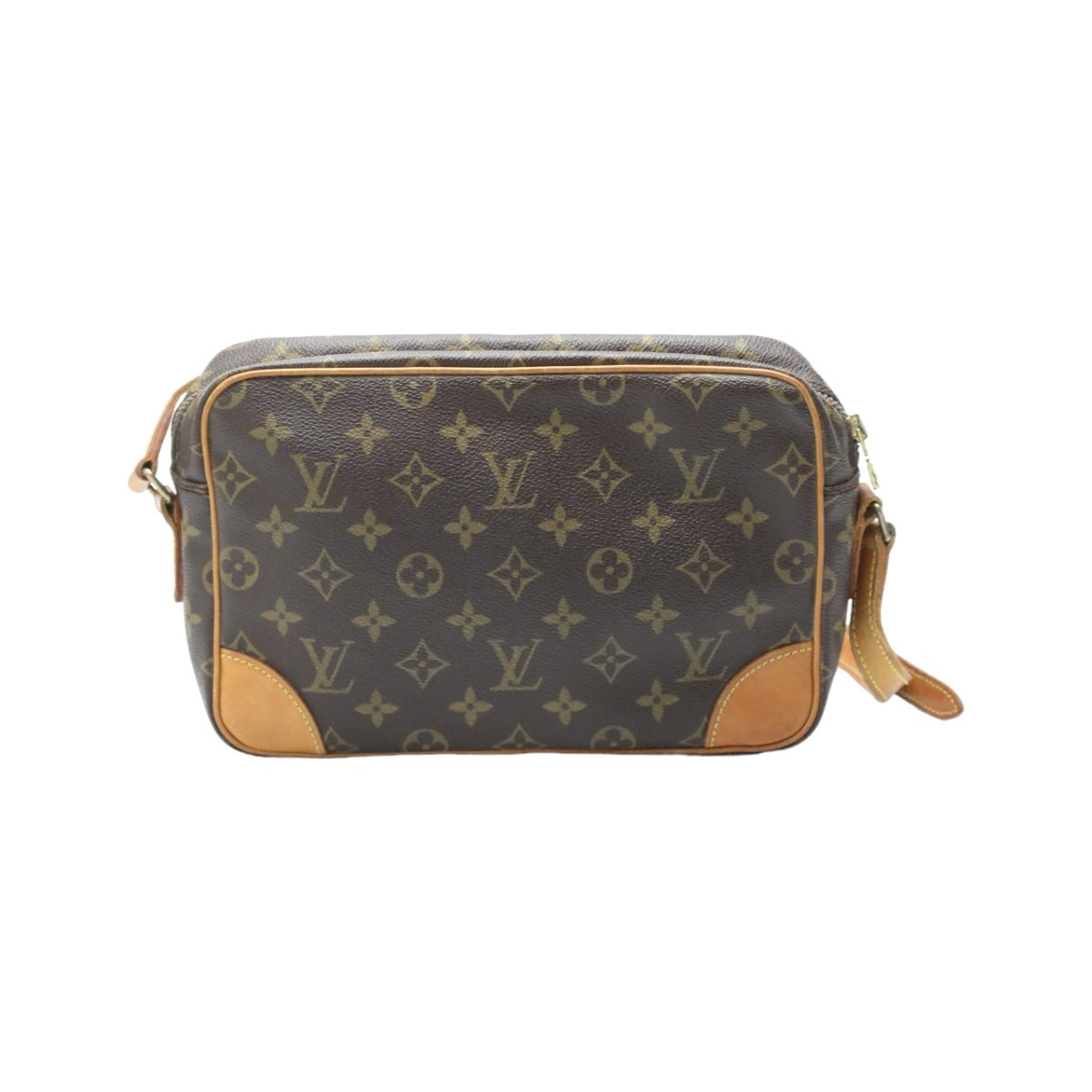 ルイヴィトン LOUIS VUITTON ショルダーバッグ
 トロカデロ27 モノグラム 斜め掛け モノグラムキャンバス M51274 ブラウン LV
 【SS】
 【中古】