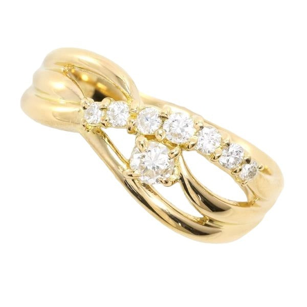 Rings
 Diamond size 11 K18 K18 yellow gold ring yellow gold [SS]
 【second hand】