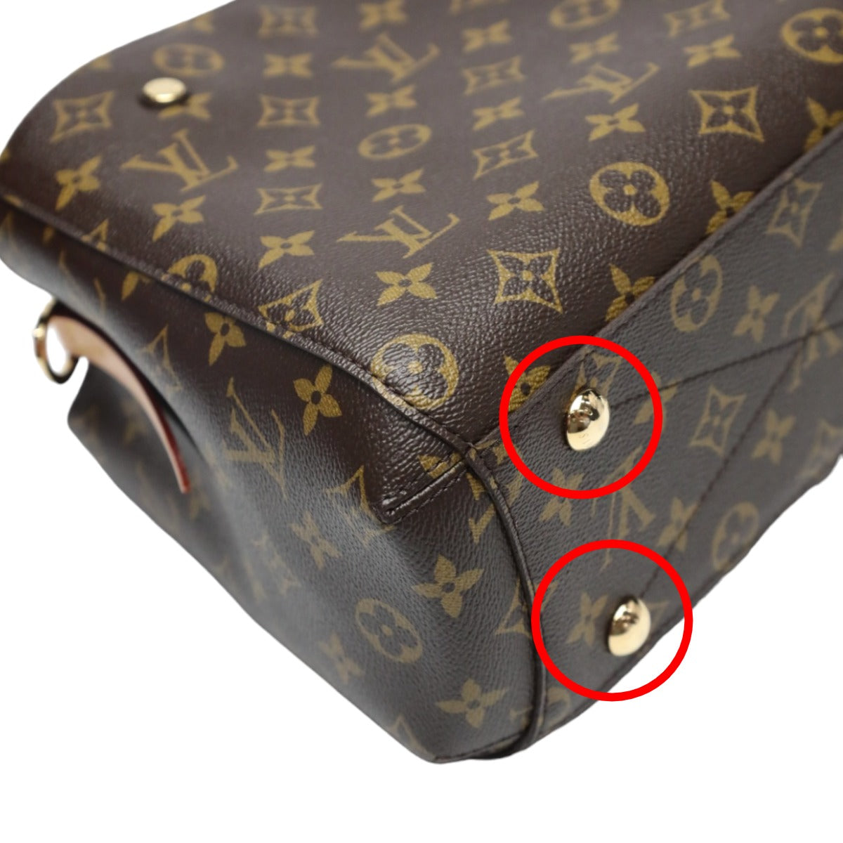 LOUIS VUITTON Shoulder Bag
 Montaigne BB Monogram Handbag Monogram Canvas M41055 Brown LV
 [SS]
 【second hand】 