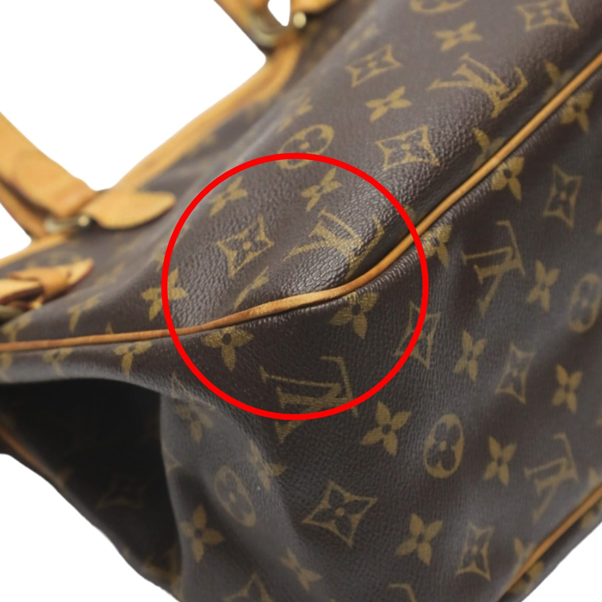 LOUIS VUITTON Tote Bag
 Bag Monogram Batignolles Horizontal Monogram Canvas M51154 Brown LV
 [SS]
 【second hand】 