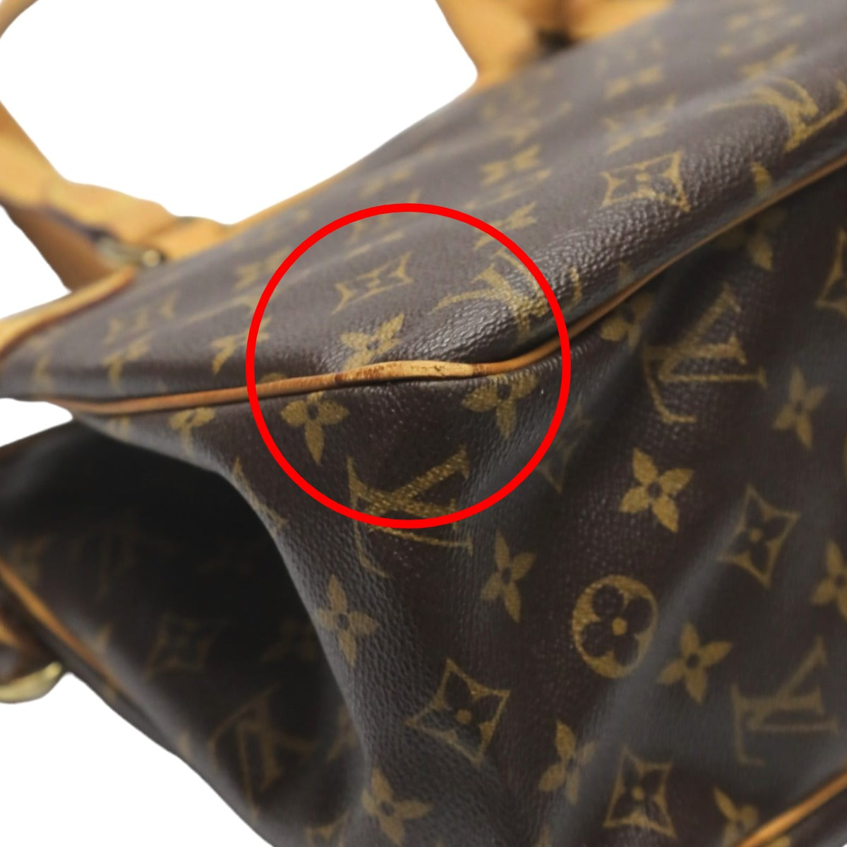 LOUIS VUITTON Tote Bag
 Bag Monogram Batignolles Horizontal Monogram Canvas M51154 Brown LV
 [SS]
 【second hand】 