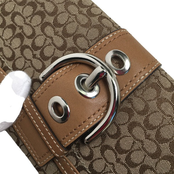 Coach COACH Long Wallet
 Long wallet brown [SS]
 【second hand】 