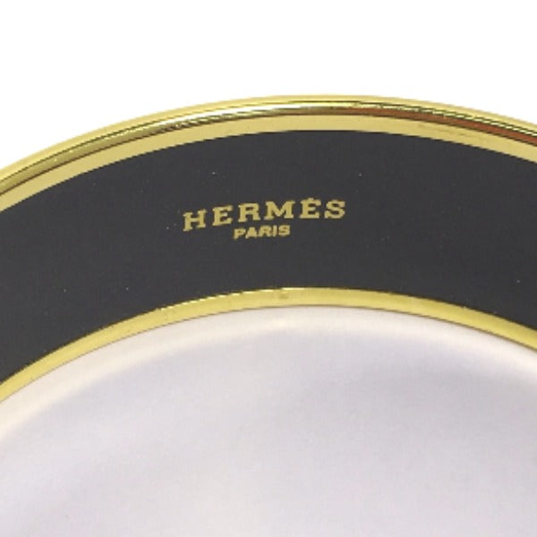 エルメス HERMES バングル
 バングル GP エマイユ  ブラック 【SS】
 【中古】