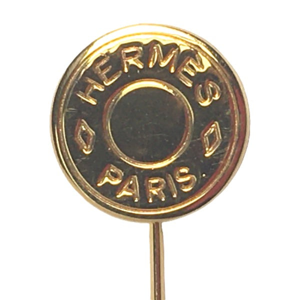 Hermes brooch
 Serie Pin Brooch GP Gold [SS]
 【second hand】 