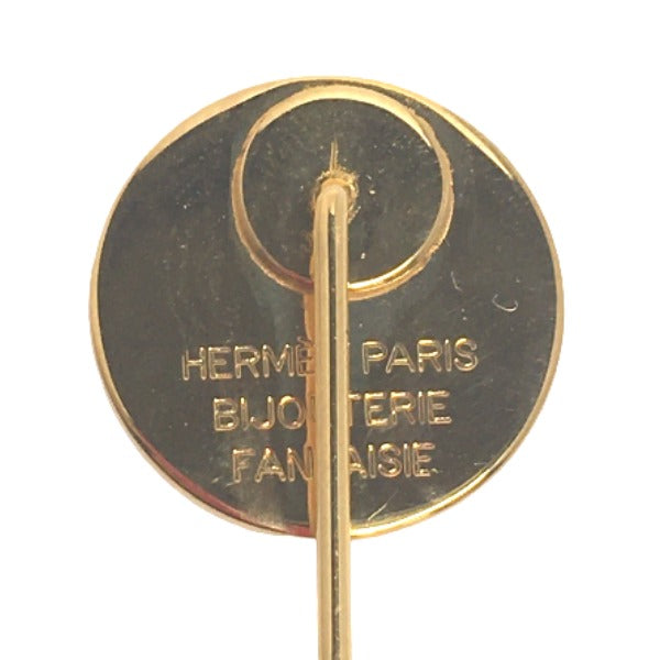 Hermes brooch
 Serie Pin Brooch GP Gold [SS]
 【second hand】 