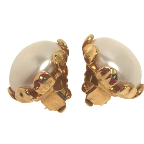 CHANEL Earrings
 Fake Pearl GP Gold [SS]
 【second hand】 