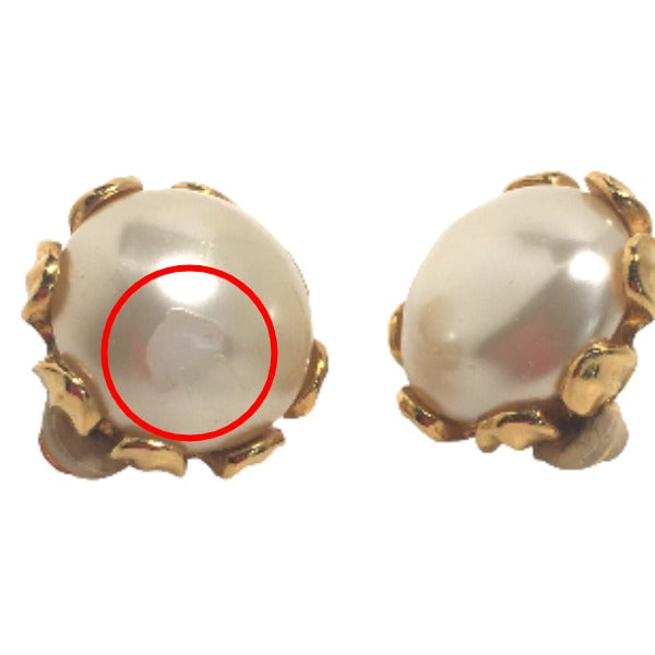 CHANEL Earrings
 Fake Pearl GP Gold [SS]
 【second hand】 