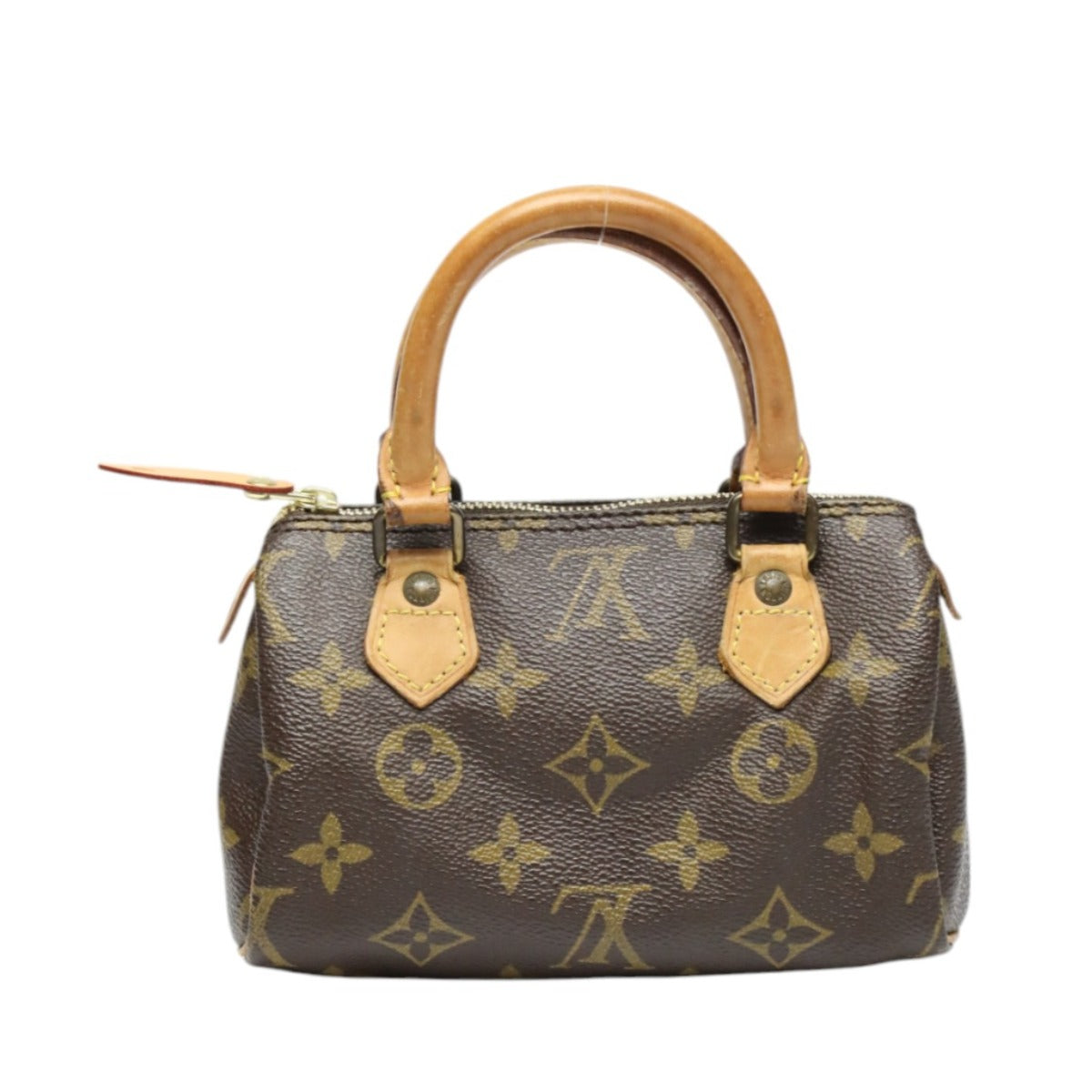 ルイヴィトン LOUIS VUITTON その他バッグ
 ミニバッグ モノグラム ミニスピーディ モノグラムキャンバス M41534 ブラウン LV
 【SS】
 【中古】