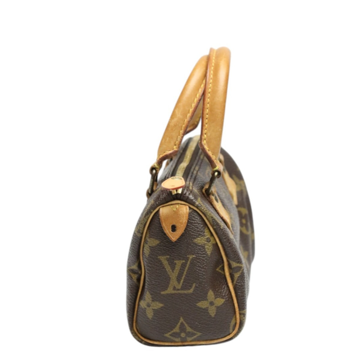 ルイヴィトン LOUIS VUITTON その他バッグ
 ミニバッグ モノグラム ミニスピーディ モノグラムキャンバス M41534 ブラウン LV
 【SS】
 【中古】