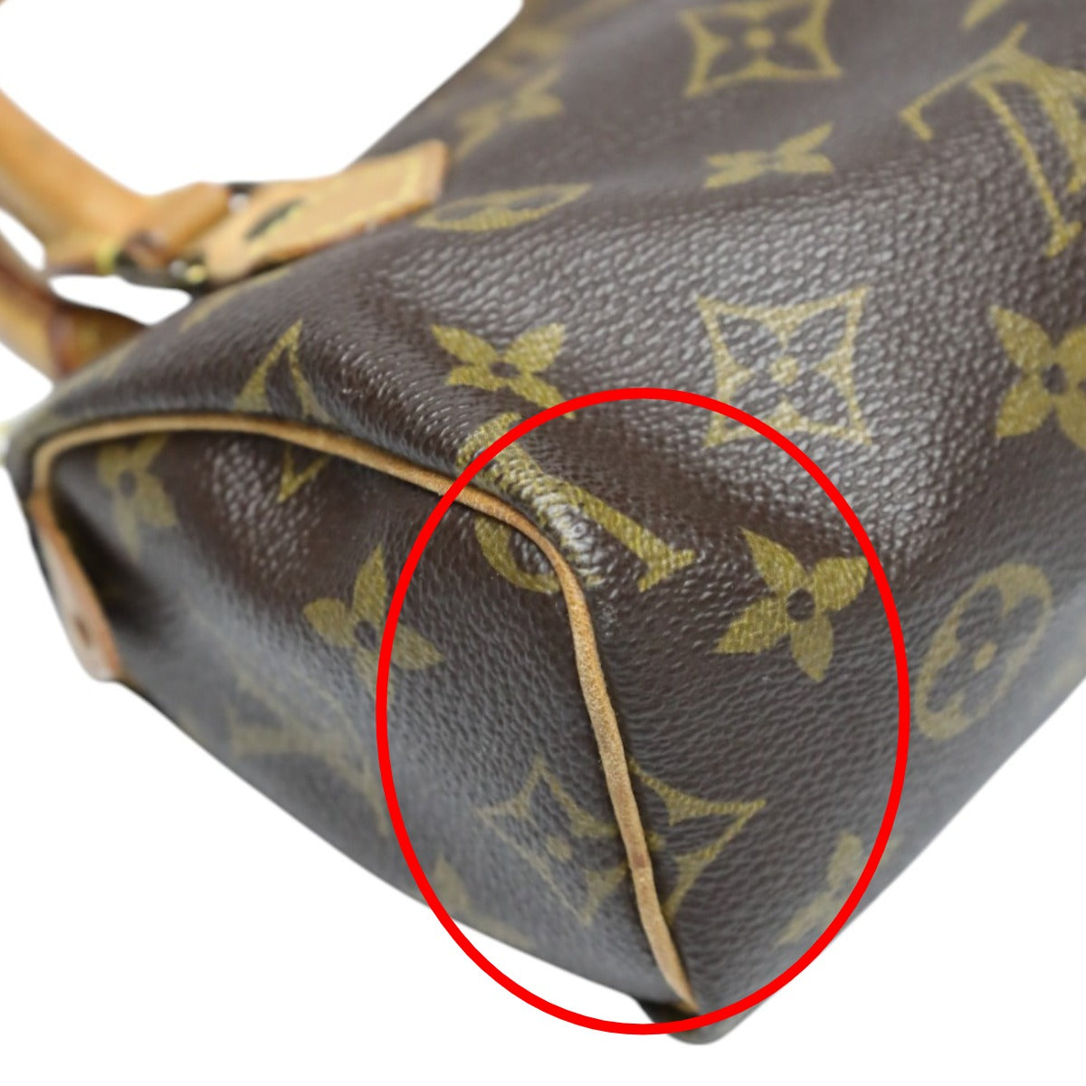 ルイヴィトン LOUIS VUITTON その他バッグ
 ミニバッグ モノグラム ミニスピーディ モノグラムキャンバス M41534 ブラウン LV
 【SS】
 【中古】