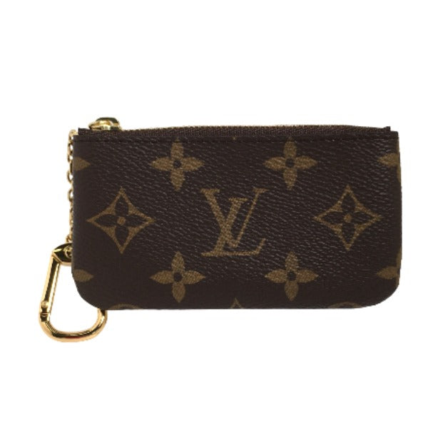 ルイヴィトン LOUIS VUITTON キーケース
 小銭入れ兼用キーケース モノグラム ポシェット・クレ モノグラムキャンバス M62650 ブラウン LV
 【中古】