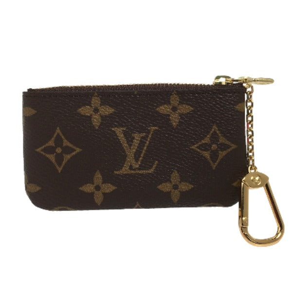 ルイヴィトン LOUIS VUITTON キーケース
 小銭入れ兼用キーケース モノグラム ポシェット・クレ モノグラムキャンバス M62650 ブラウン LV
 【中古】