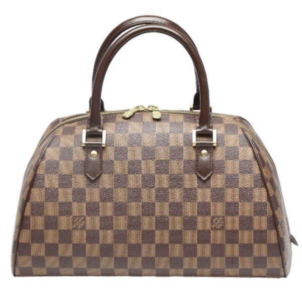 ルイヴィトン LOUIS VUITTON ハンドバッグ
 ハンドバッグ ダミエ リベラMM ダミエキャンバス N41434 ブラウン LV
 【SS】
 【中古】
