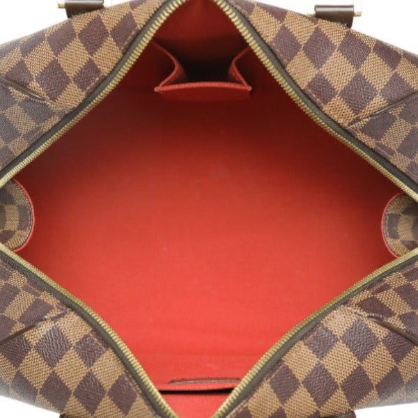 ルイヴィトン LOUIS VUITTON ハンドバッグ
 ハンドバッグ ダミエ リベラMM ダミエキャンバス N41434 ブラウン LV
 【SS】
 【中古】