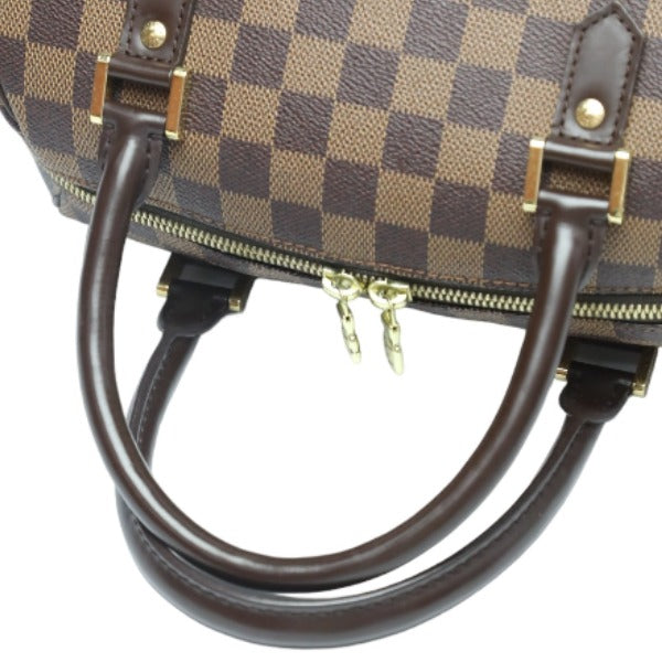 ルイヴィトン LOUIS VUITTON ハンドバッグ
 ハンドバッグ ダミエ リベラMM ダミエキャンバス N41434 ブラウン LV
 【SS】
 【中古】
