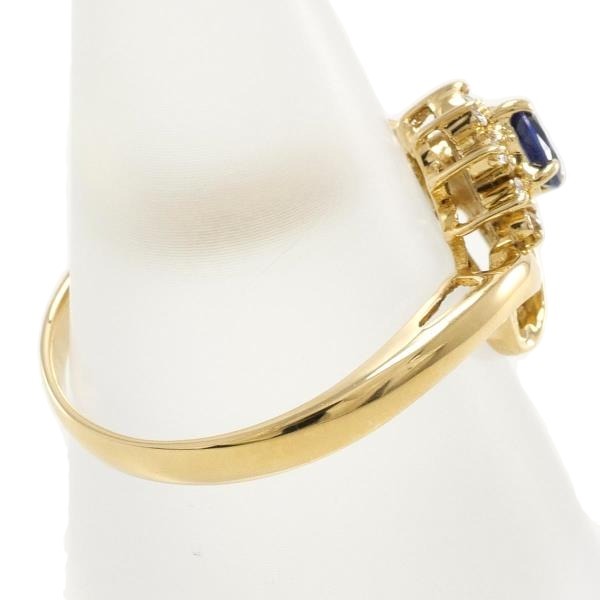 Rings
 K18 Diamond Sapphire K18 Yellow Gold Ring Yellow Gold [SS]
 【second hand】 