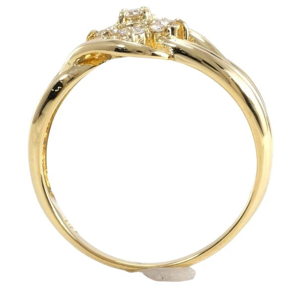 Rings
 Diamond size 11 K18 K18 yellow gold ring gold [SS]
 【second hand】 