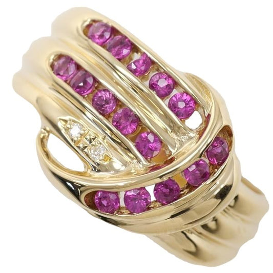 Rings
 Ruby K18 K18 Yellow Gold Ring Gold [SS]
 【second hand】 