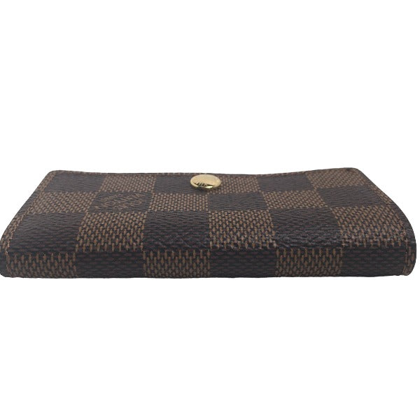 ルイヴィトン LOUIS VUITTON キーケース
 キーケース6本用 ダミエ ミュルティクレ6 ダミエキャンバス N62630 ブラウン LV
 【SS】
 【中古】