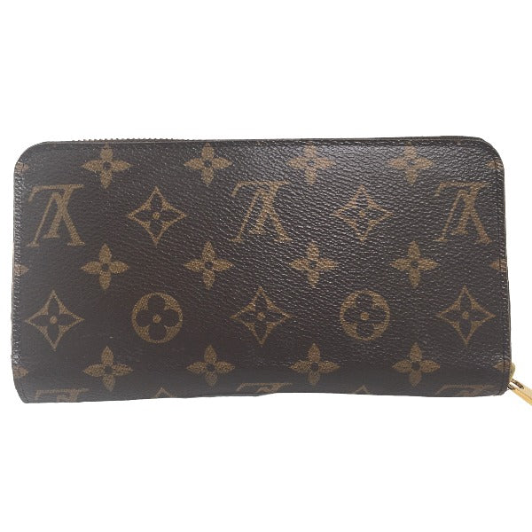 ルイヴィトン LOUIS VUITTON 長財布
 ラウンドファスナー モノグラム ジッピーウォレット モノグラムキャンバス M41895 フューシャ LV
 【SS】
 【中古】