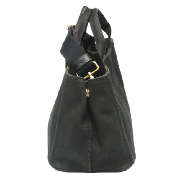 PRADA Tote Bag
 Tote Bag Canapa Mini Denim 1BG439 Black [SS]
 【second hand】