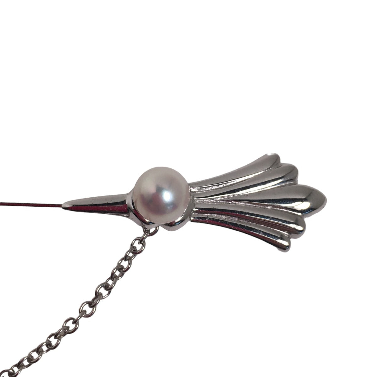 TASAKI Brooch
 Pin Brooch Tasaki Pearl SV Silver Silver [SS]
 【second hand】 