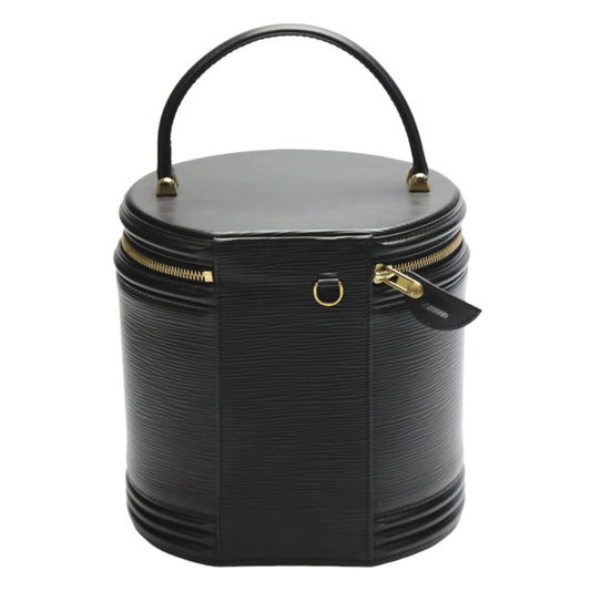 ルイヴィトン LOUIS VUITTON ハンドバッグ
 カンヌ エピ ノワール エピレザー M48032 クリールブラック LV
 【SS】
 【中古】