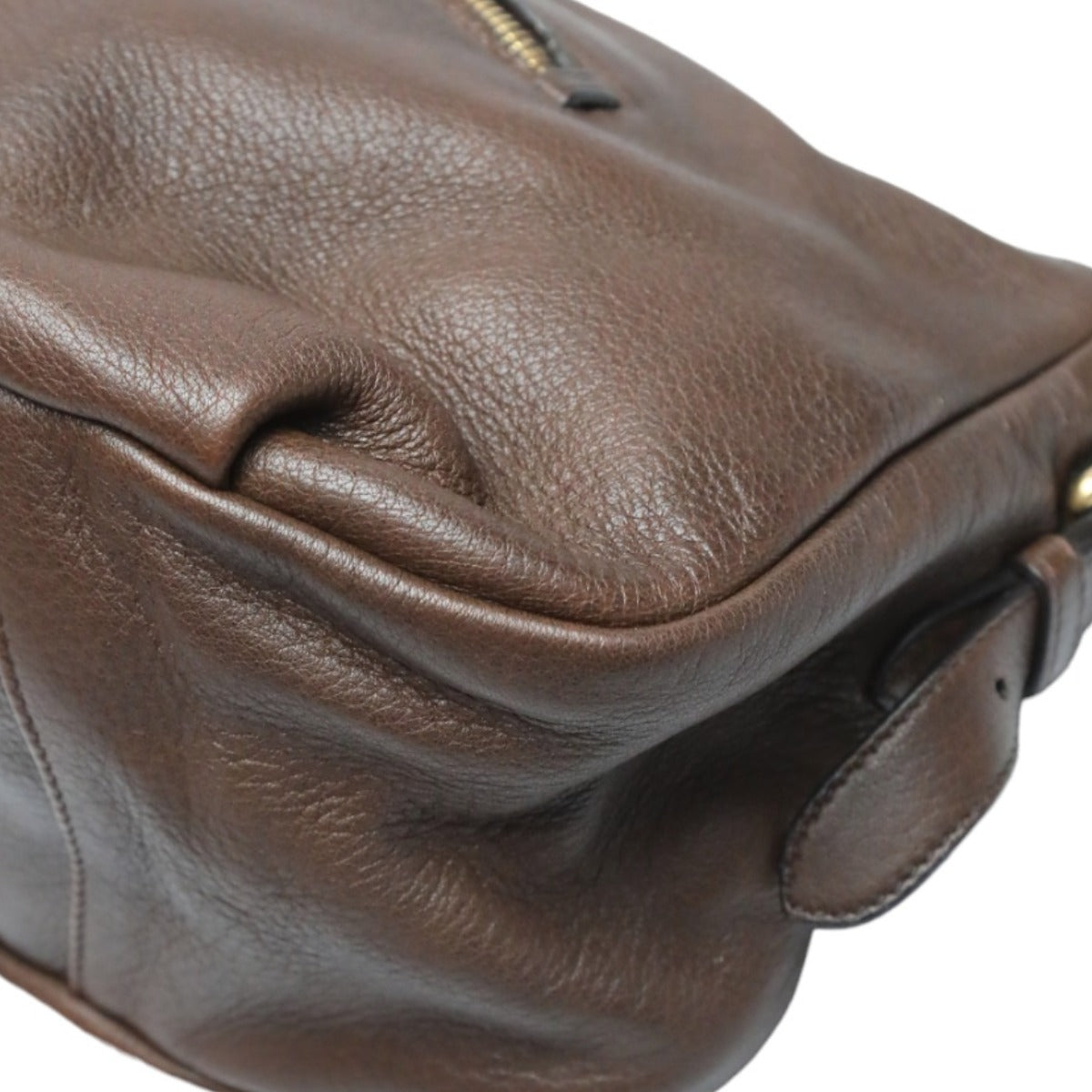 PRADA shoulder bag
 One-shoulder bag, leather, brown [SS]
 【second hand】 