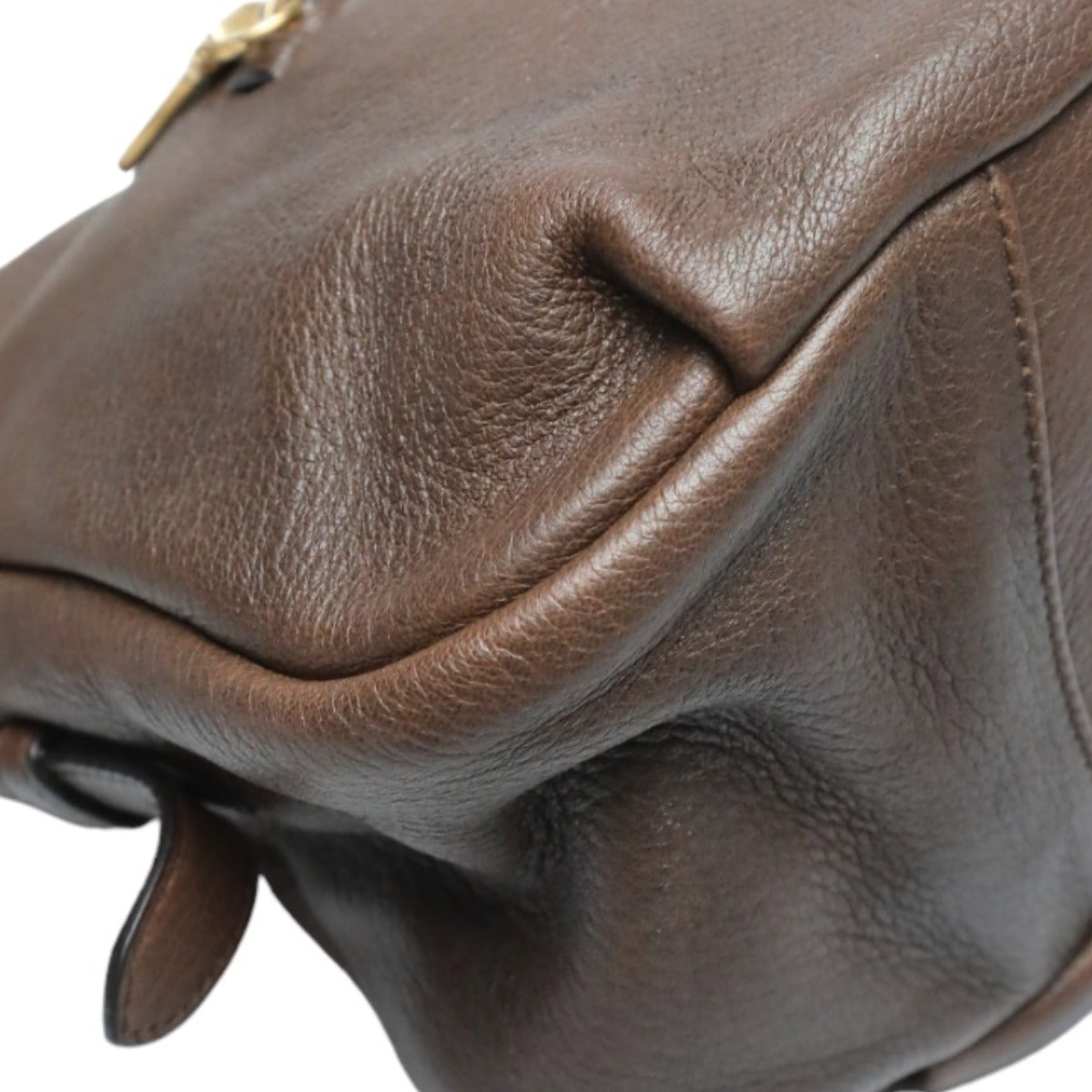 PRADA shoulder bag
 One-shoulder bag, leather, brown [SS]
 【second hand】 