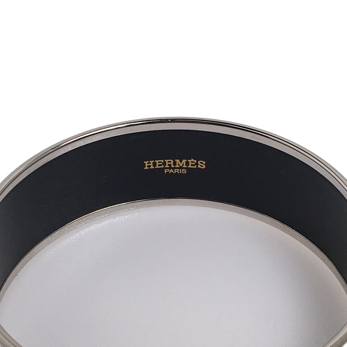 Hermes HERMES Bangle
 Bracelet, cloisonné, silver, red/gold/black, [SS]
 【second hand】 