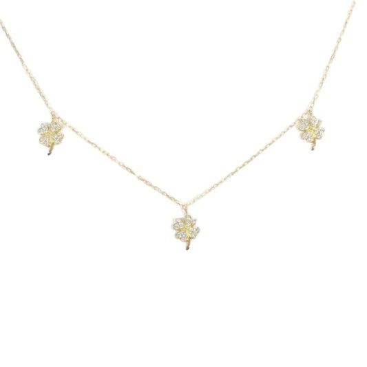 ネックレス
 ネックレス ダイヤ K18 K18ゴールド ネックレス ゴールド 【SS】
 【中古】