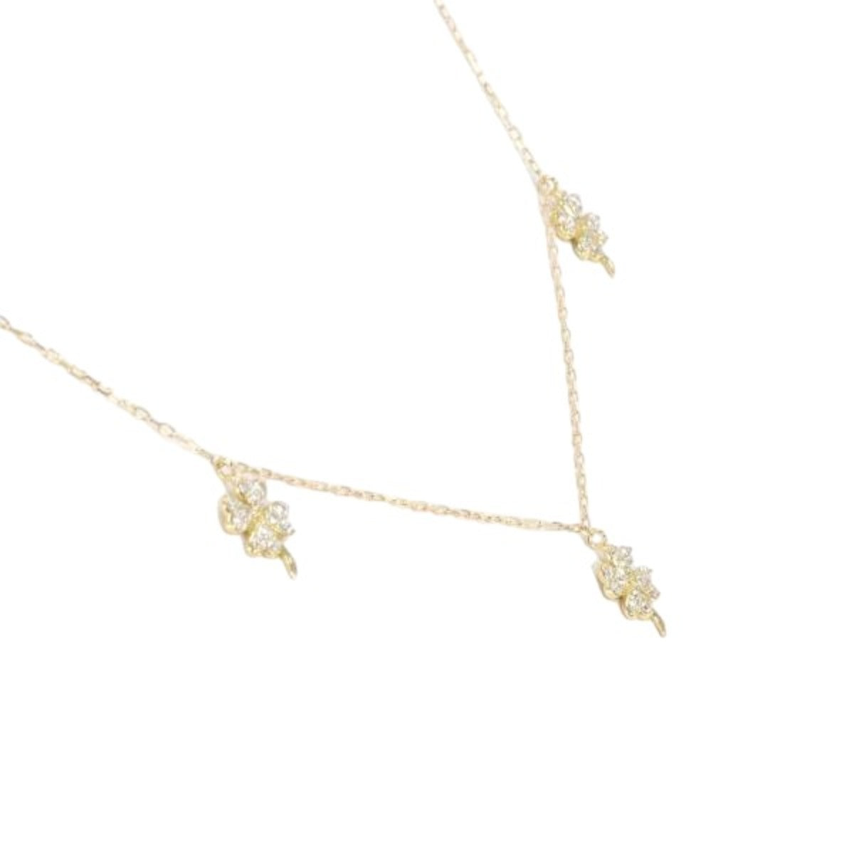 necklace
 Necklace Diamond K18 K18 Gold Necklace Gold [SS]
 【second hand】 