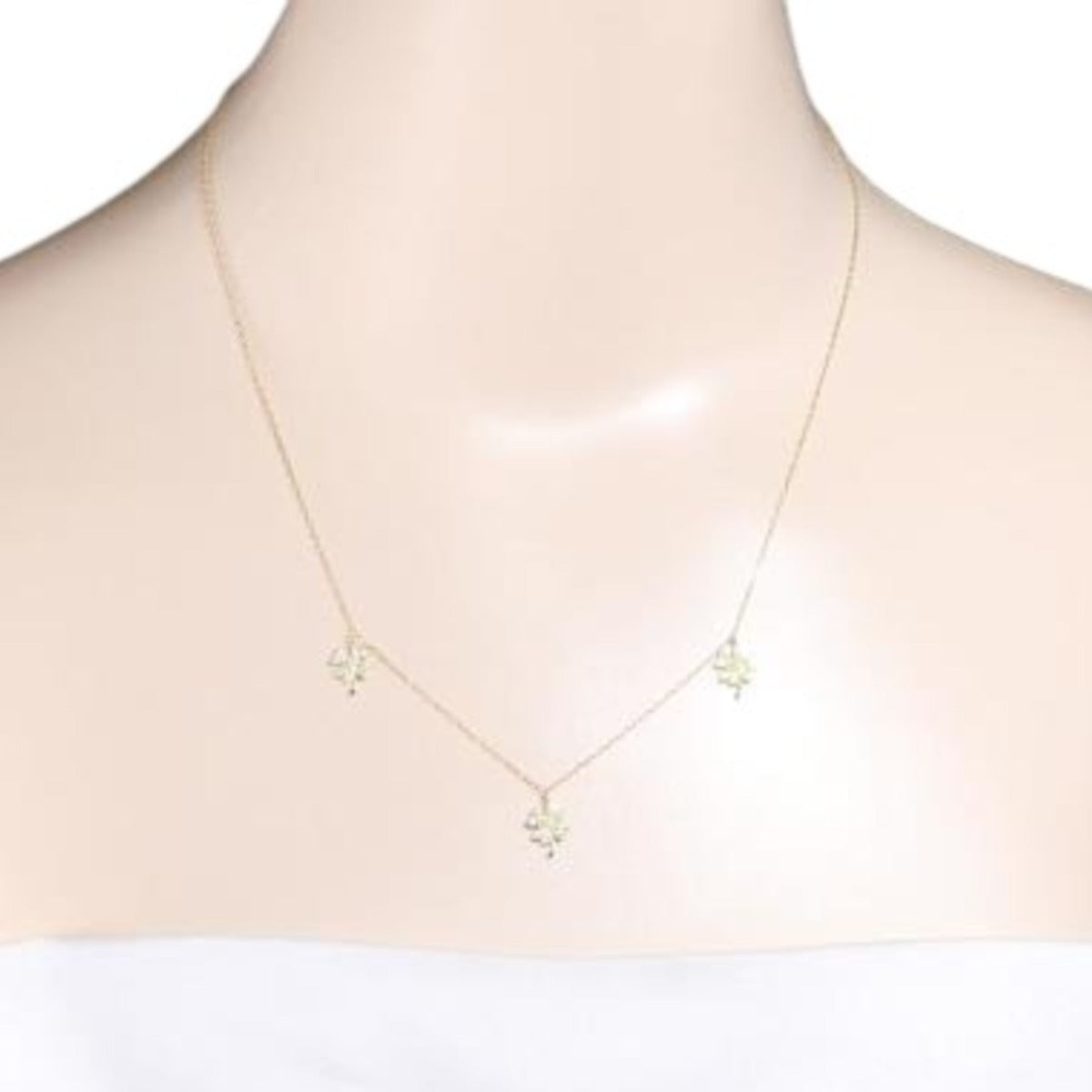 necklace
 Necklace Diamond K18 K18 Gold Necklace Gold [SS]
 【second hand】 