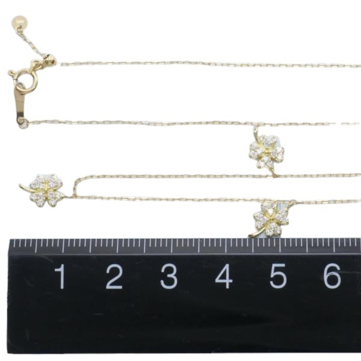 necklace
 Necklace Diamond K18 K18 Gold Necklace Gold [SS]
 【second hand】 