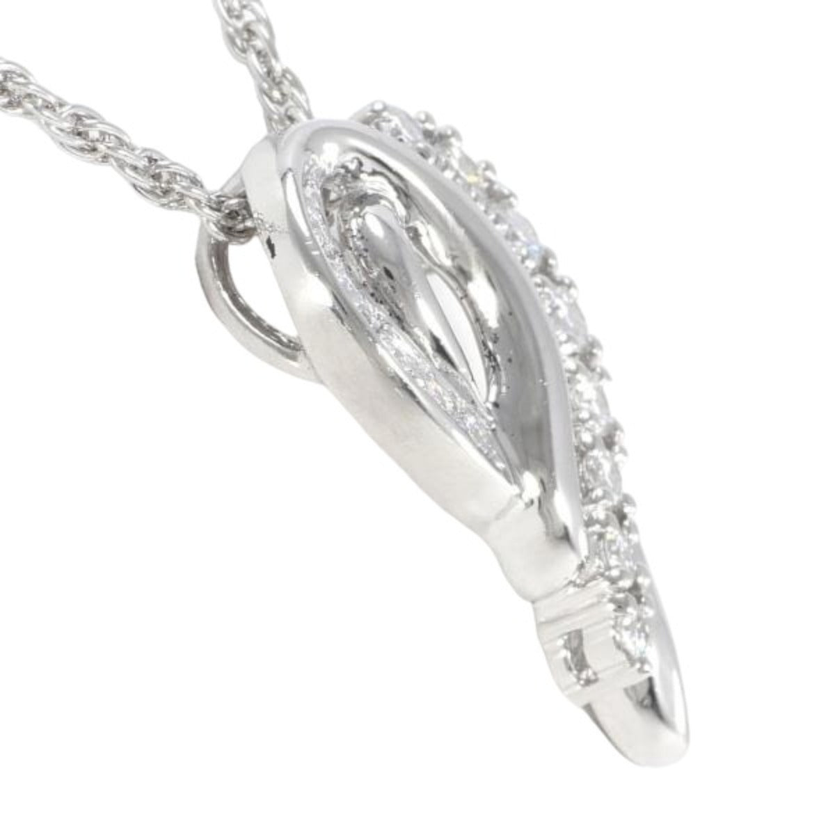 POLA Necklace
 Necklace Diamond Pt900 Pt900 Platinum Necklace Platinum [SS]
 【second hand】 