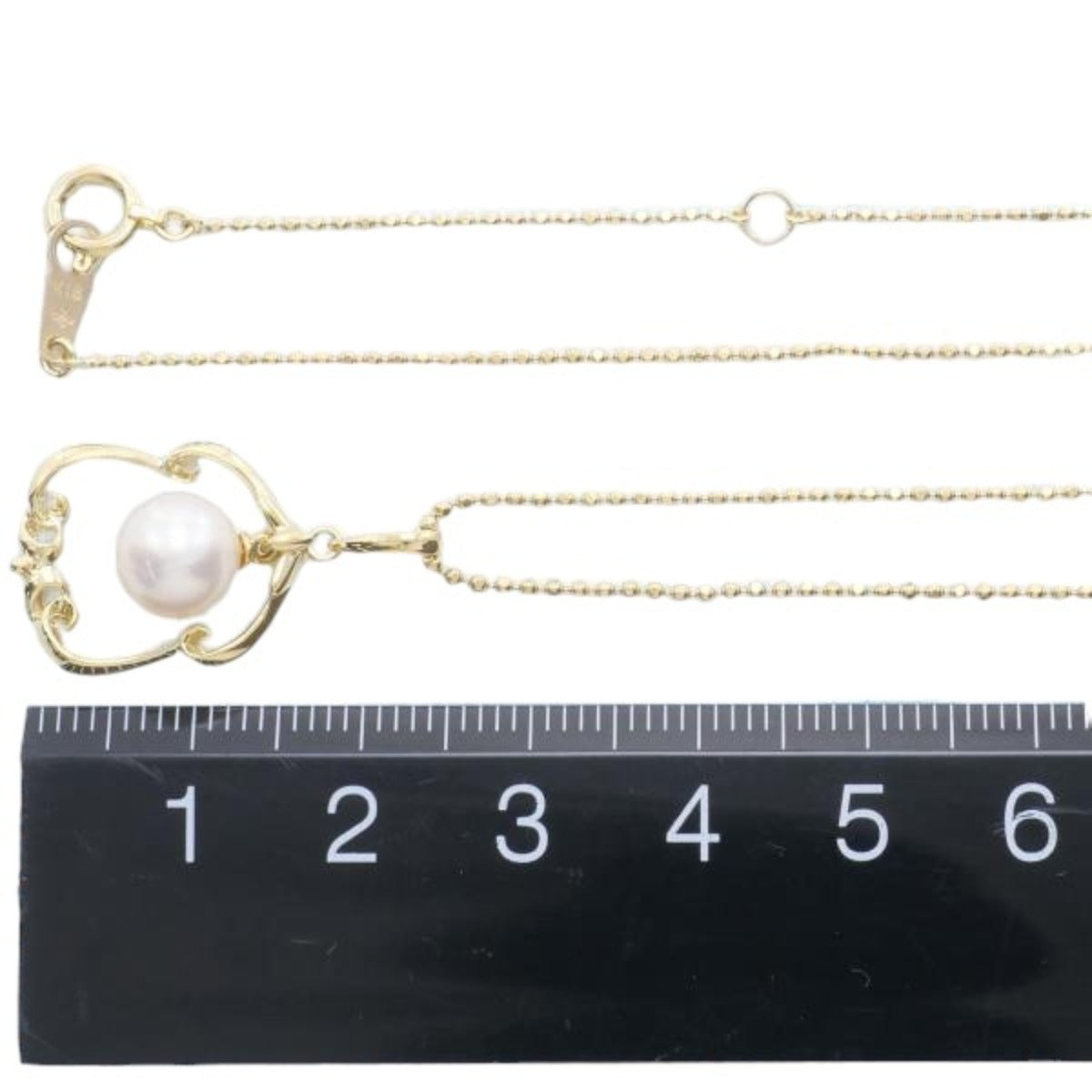 necklace
 Necklace Pearl K18 K18 Yellow Gold Necklace Gold [SS]
 【second hand】 