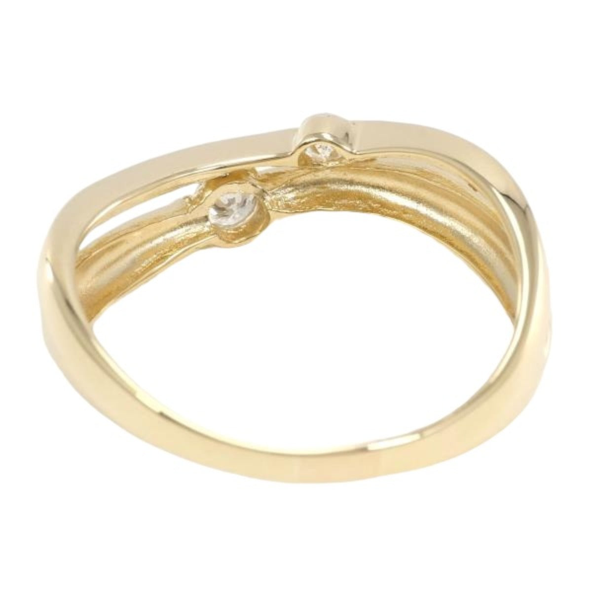 Rings
 Diamond size 13 K18 K18 yellow gold ring yellow gold [SS]
 【second hand】 