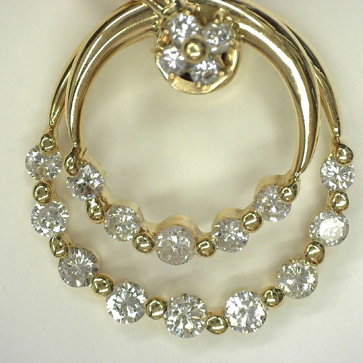 necklace
 Necklace Diamond K18 K18 Gold Necklace Gold [SS]
 【second hand】 