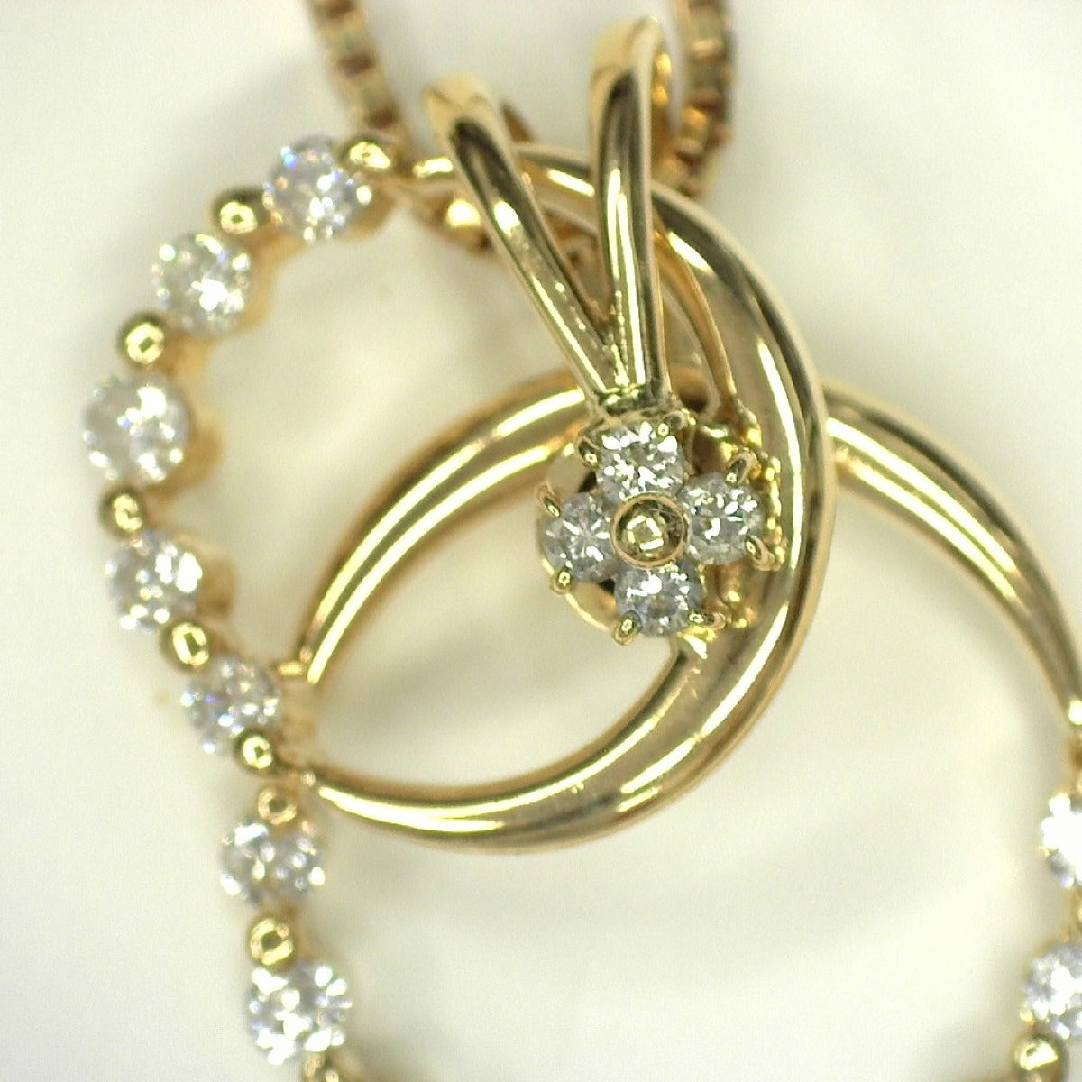 necklace
 Necklace Diamond K18 K18 Gold Necklace Gold [SS]
 【second hand】 