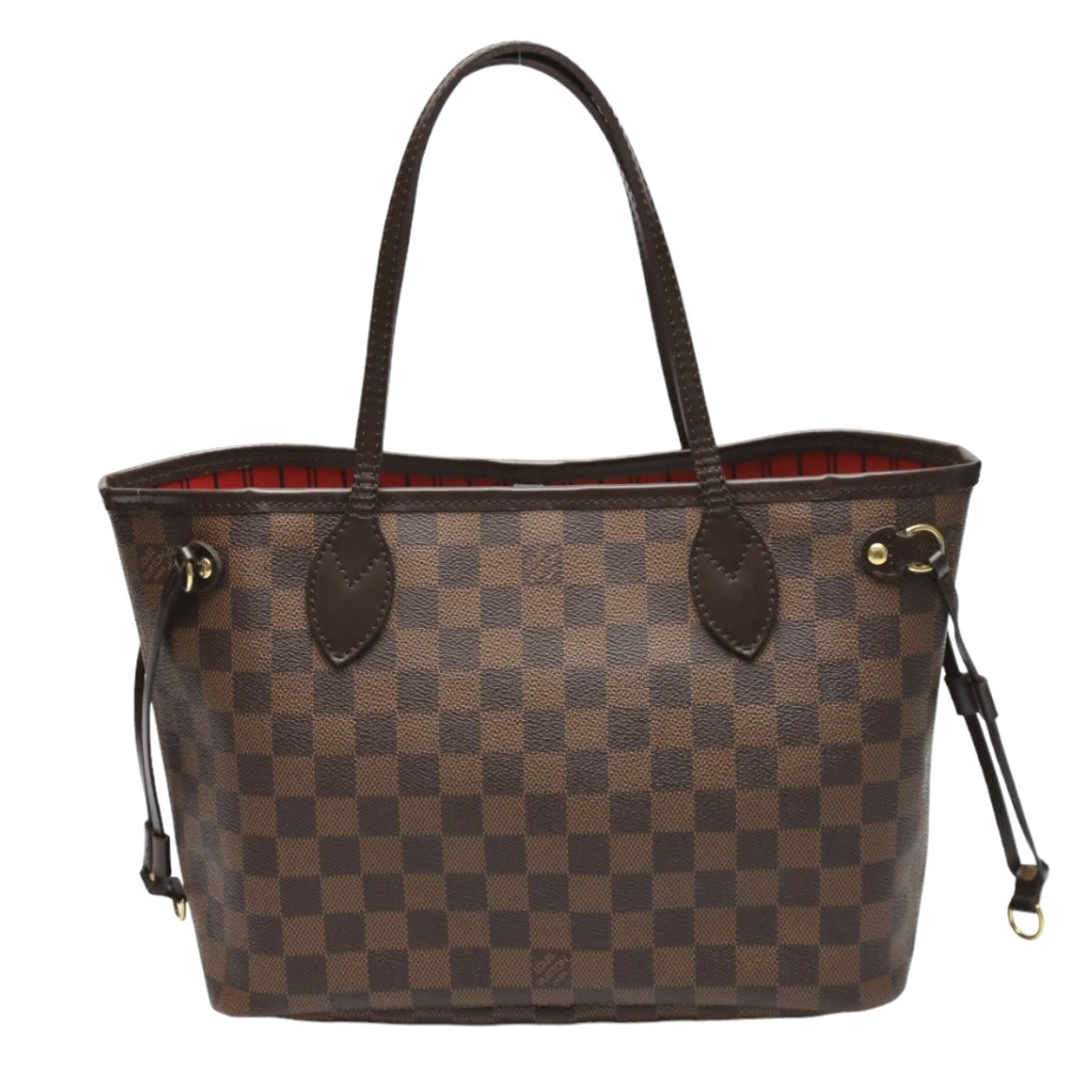 ルイヴィトン LOUIS VUITTON ハンドバッグ
 ハンドバッグ ダミエ ネヴァーフルPM ダミエキャンバス N51109 ブラウン LV
 【SS】
 【中古】