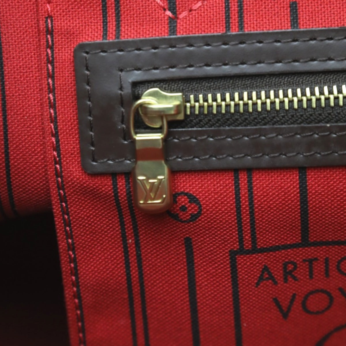 ルイヴィトン LOUIS VUITTON ハンドバッグ
 ハンドバッグ ダミエ ネヴァーフルPM ダミエキャンバス N51109 ブラウン LV
 【SS】
 【中古】