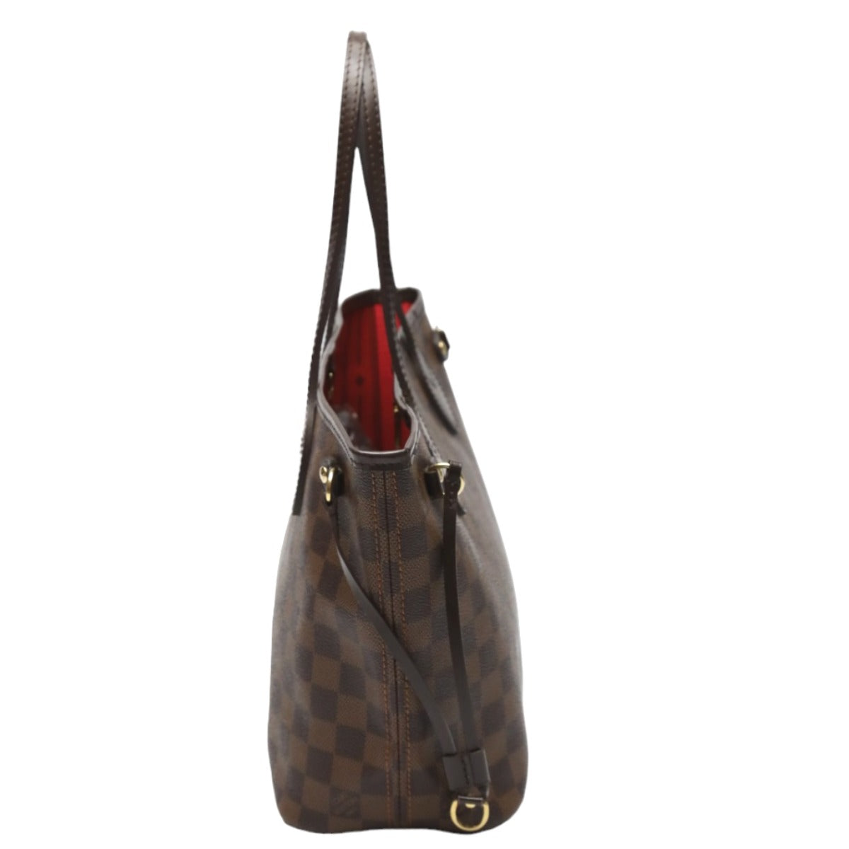 ルイヴィトン LOUIS VUITTON ハンドバッグ
 ハンドバッグ ダミエ ネヴァーフルPM ダミエキャンバス N51109 ブラウン LV
 【SS】
 【中古】