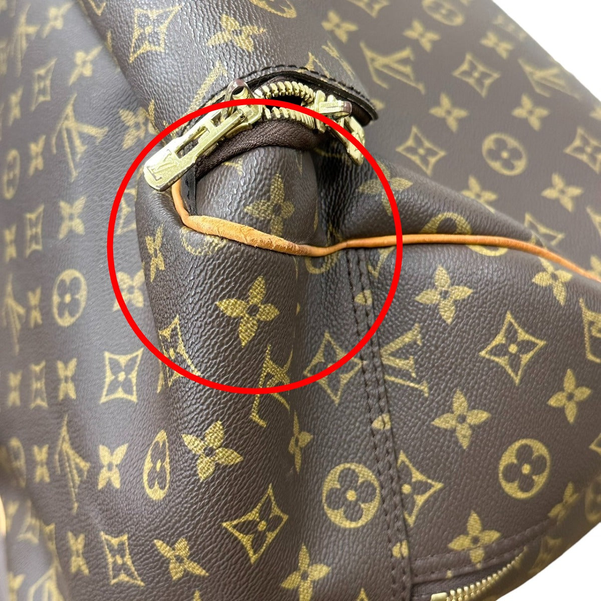 Louis Vuitton Boston Bag
 Sports bag Monogram Evasion Monogram canvas M41443 Brown LV
 [SS]
 【second hand】 