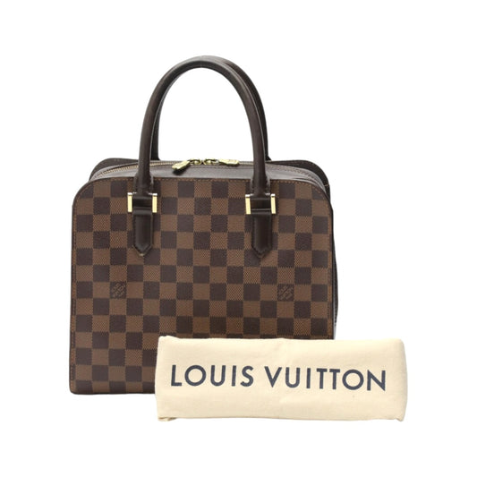 LOUIS VUITTON Handbags
 Handbag Damier Triana Damier Canvas N51155 Brown LV
 [SS]
 【second hand】 