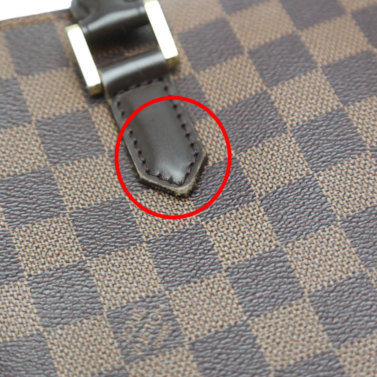 LOUIS VUITTON Handbags
 Handbag Damier Triana Damier Canvas N51155 Brown LV
 [SS]
 【second hand】 