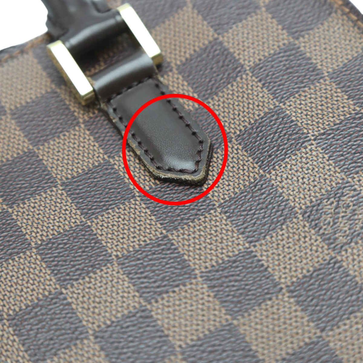 LOUIS VUITTON Handbags
 Handbag Damier Triana Damier Canvas N51155 Brown LV
 [SS]
 【second hand】 