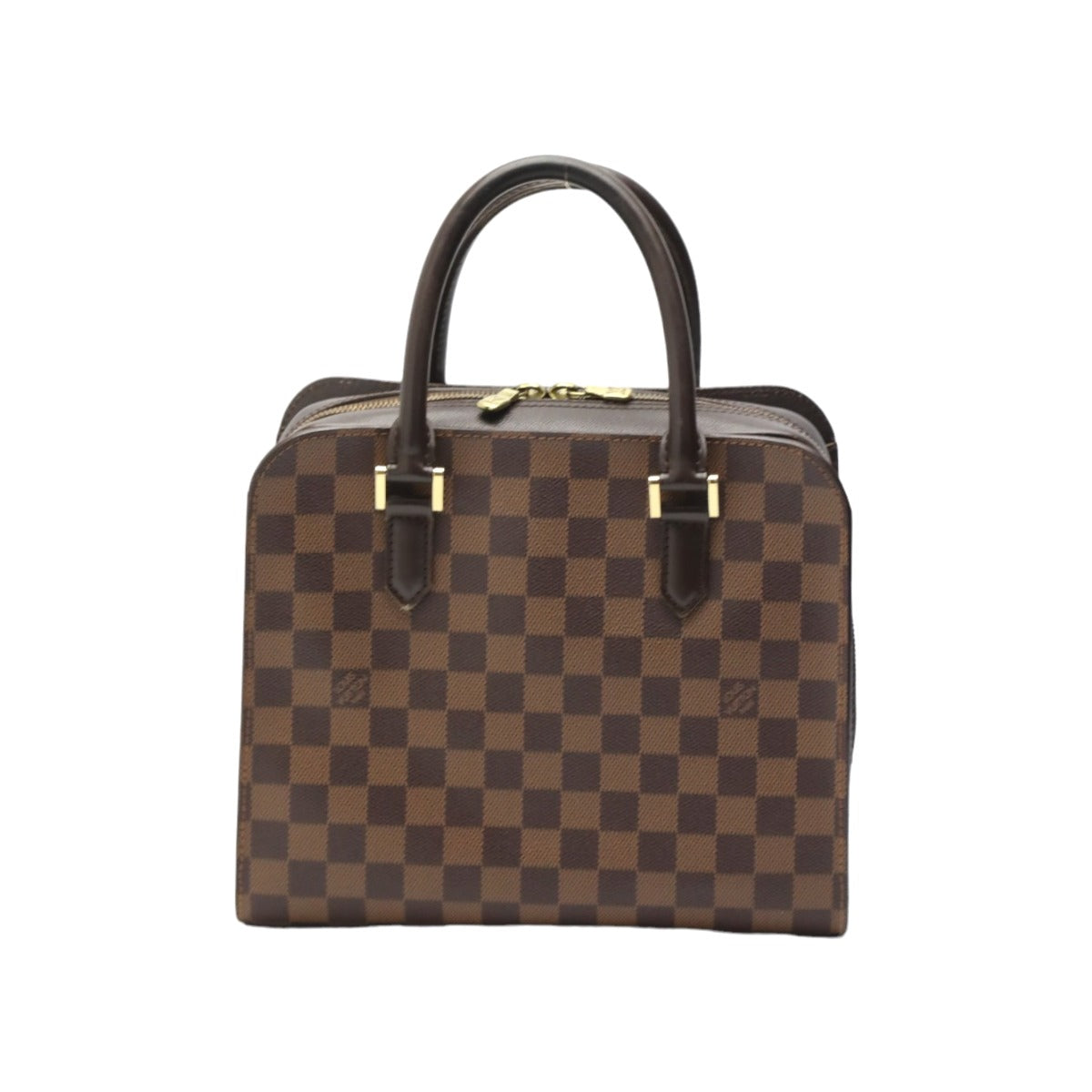 LOUIS VUITTON Handbags
 Handbag Damier Triana Damier Canvas N51155 Brown LV
 [SS]
 【second hand】 