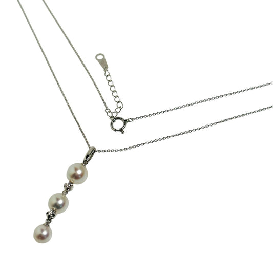 TASAKI Necklace
 Necklace Pearl 750WG Necklace Silver [SS]
 【second hand】 